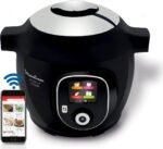 Moulinex Ce857827 Multicooker Cooker with Connect Smart 6L Electric Cooker100 Built-In Recipes Bluetooth-Connected App, Black - Image 3