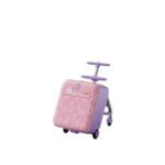 Jovikids 38L 3-in-1 Children's Ride-on Suitcase Pink - Image 10