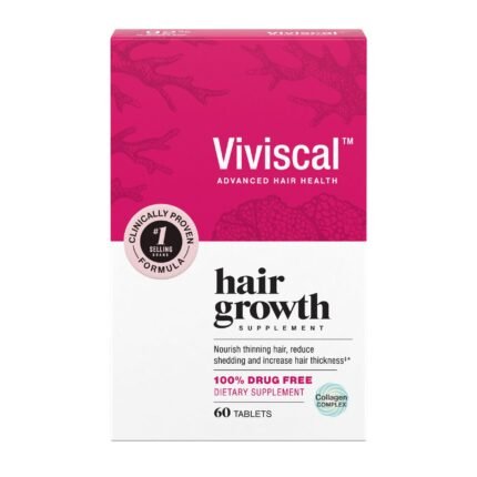 Viviscal Advanced Hair Health Supplements For Women 60 Tablets (1 Month Supply)