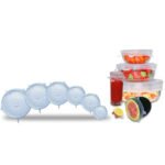 Silicone Stretch Lids 6 Pack Suction Lid - Image 3