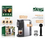 DSP 3-in-1 Capsule Coffee Machine KA3118 ,1400W, دي اس بي ماكينة صنع القهوة بالكبسولات 3 في 1، KA3118، 1400 واط، - Image 2