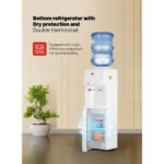 AFRA Top Loading Water Dispenser with Bottom Refrigerator 3 Tap Heating Power 550w Cooling Power 100w White, Dry Protection-Double thermostat, Rust Proof Water Tank, AF-9830WDWH - Image 3
