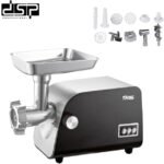 DSP KM5024 Meat Grinder 1200 watts Black/Silver
