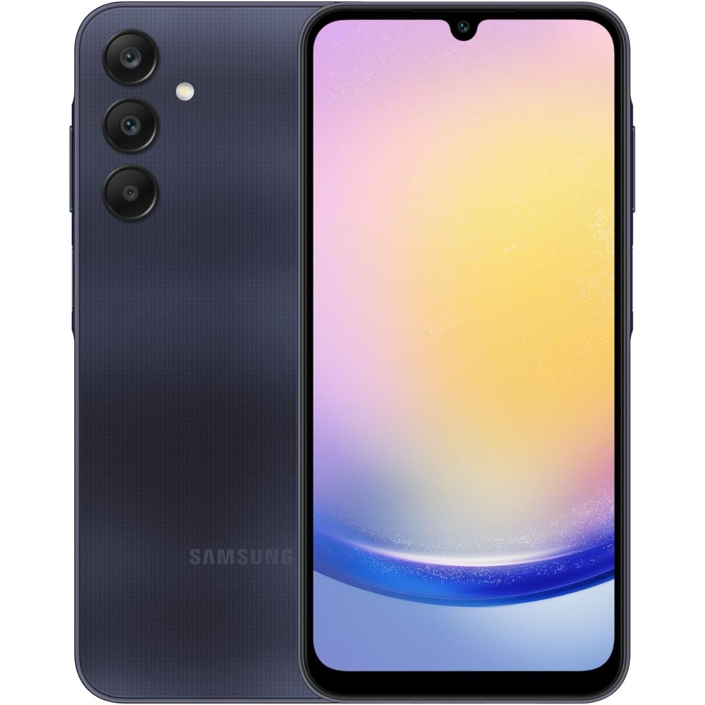 61n8R-QRkUL._AC_SL1500_607a829d-9ef4-43ab-95e0-815cc6e7dc3f Samsung Galaxy A25 5G, Android Smartphone, Dual SIM Mobile Phone, 6GB RAM, 128GB Storage, Blue Black (UAE Version) - Image 1