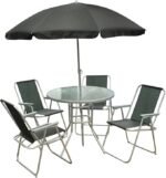 Kingfisher outdoor living 6 pcs garden furniture set