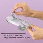 JoyJolt JoyFul 24pc Borosilicate Glass Food Storage Containers with Airtight Lids, Freezer to Oven Safe, Various Shapes and Sizes, Leakproof, Dishwasher Safe - Image 6