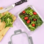 JoyJolt JoyFul 24pc Borosilicate Glass Food Storage Containers with Airtight Lids, Freezer to Oven Safe, Various Shapes and Sizes, Leakproof, Dishwasher Safe - Image 9