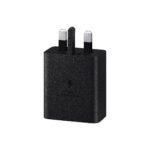 Samsung Galaxy Official 45W Travel Adapter, Super-Fast Charging (UK Plug with USB Type-C Cable), Black - Image 2