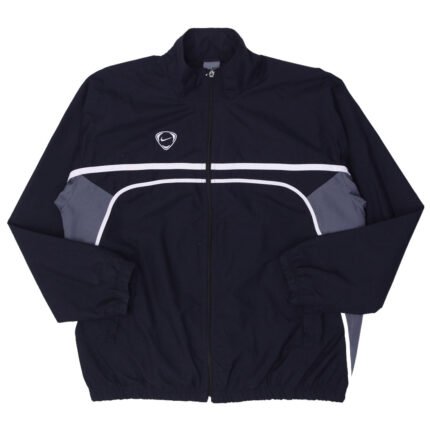 Mens Embroidered Nike Logo Full Zip Sports Nylon Jacket