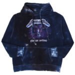 Mens Metallica Ride The Lightning Tie Dye Pullover Hoodie