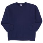 Mens Russell Athletic Dri Power Navy Sweatshirt