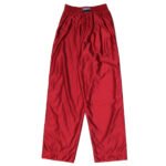 Mens Embroidered Nike Logo Reversible Tear Away Red Pants
