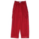 Mens Embroidered Nike Logo Reversible Tear Away Red Pants - Image 3