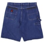 Mens Riggs Workwear Carpenter Durashield Denim Shorts - Image 2