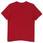 Mens Jordan Sound Mind Solid Game Red T-Shirt - Image 2