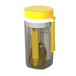 Jovikids Portable 6-in-1 Baby Bottle Brush Set – Yellow - Image 4