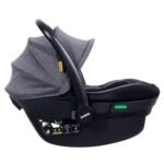 Jovikids Aria Baby Carrier Black i-Size 3-Point Seat Belt 0M+ - Image 2