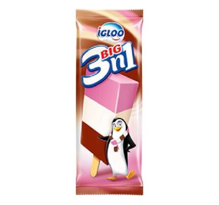 Igloo Strawberry Vanilla Chocolate 3 In 1 90 ml