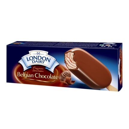 London Dairy Belgian Chocolate Ice Cream Stick, 100ml