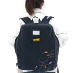 Jovikids Travel Bag for Booster Carseat – Black, Foldable - Image 2