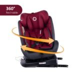 Angela Isofix Rotating Car Seat - Black - Image 38