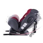 Angela Isofix Rotating Car Seat - Black - Image 39