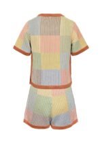 Everley Patchwork Knit Set - Image 4