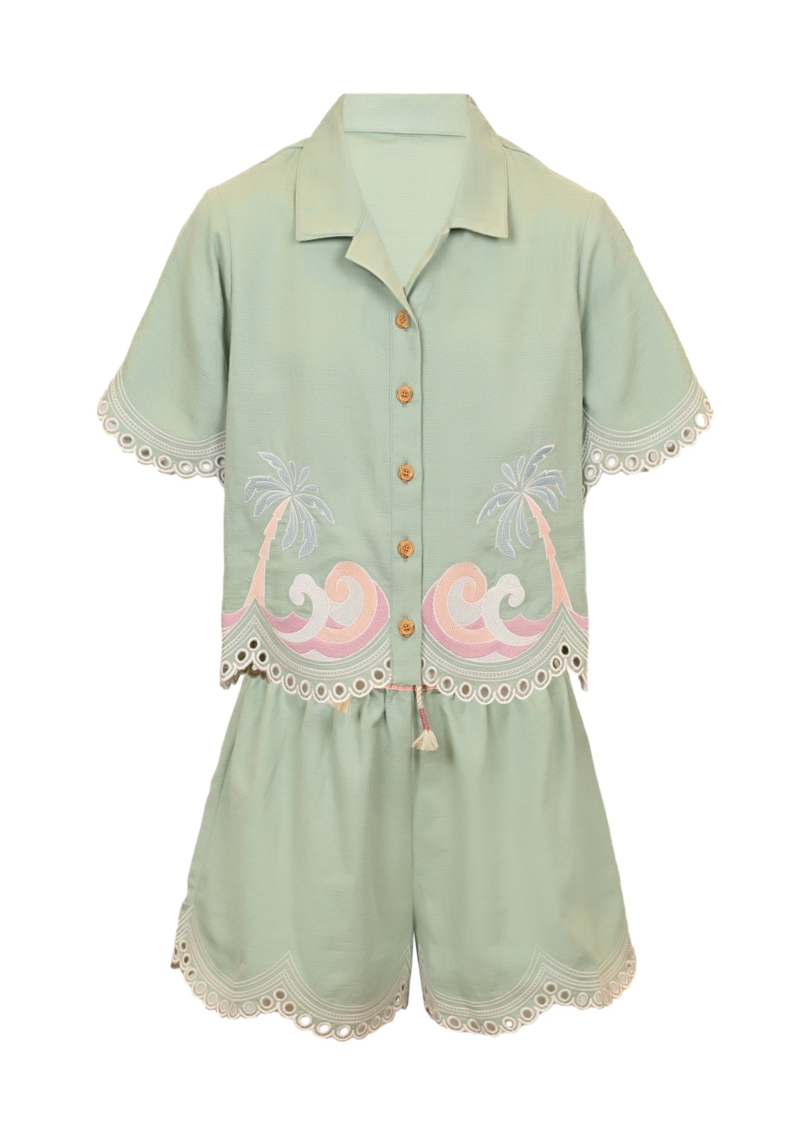 Zimmermann_Kids_TallowEmbroiderySet_Sand_Dollar_Dubai_6 Tallow Embroidery Set - Image 1