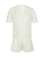 Wylie Patchwork Knit Top and Shorts