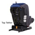 Angela Isofix Rotating Car Seat - Black - Image 26