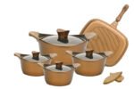 NeoKlein - 9 Pcs Titanium Cookware Set