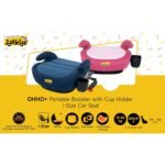 Ohho Plus I-Size Booster Car Seat - Blush Pink - Image 3