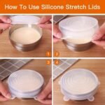 Silicone Stretch Lids 6 Pack Suction Lid - Image 5