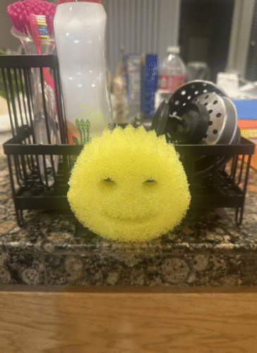 Scrub Daddy Smile Face Sponge photo review